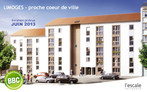 programme immobilier Résidence L'Escale LIMOGES